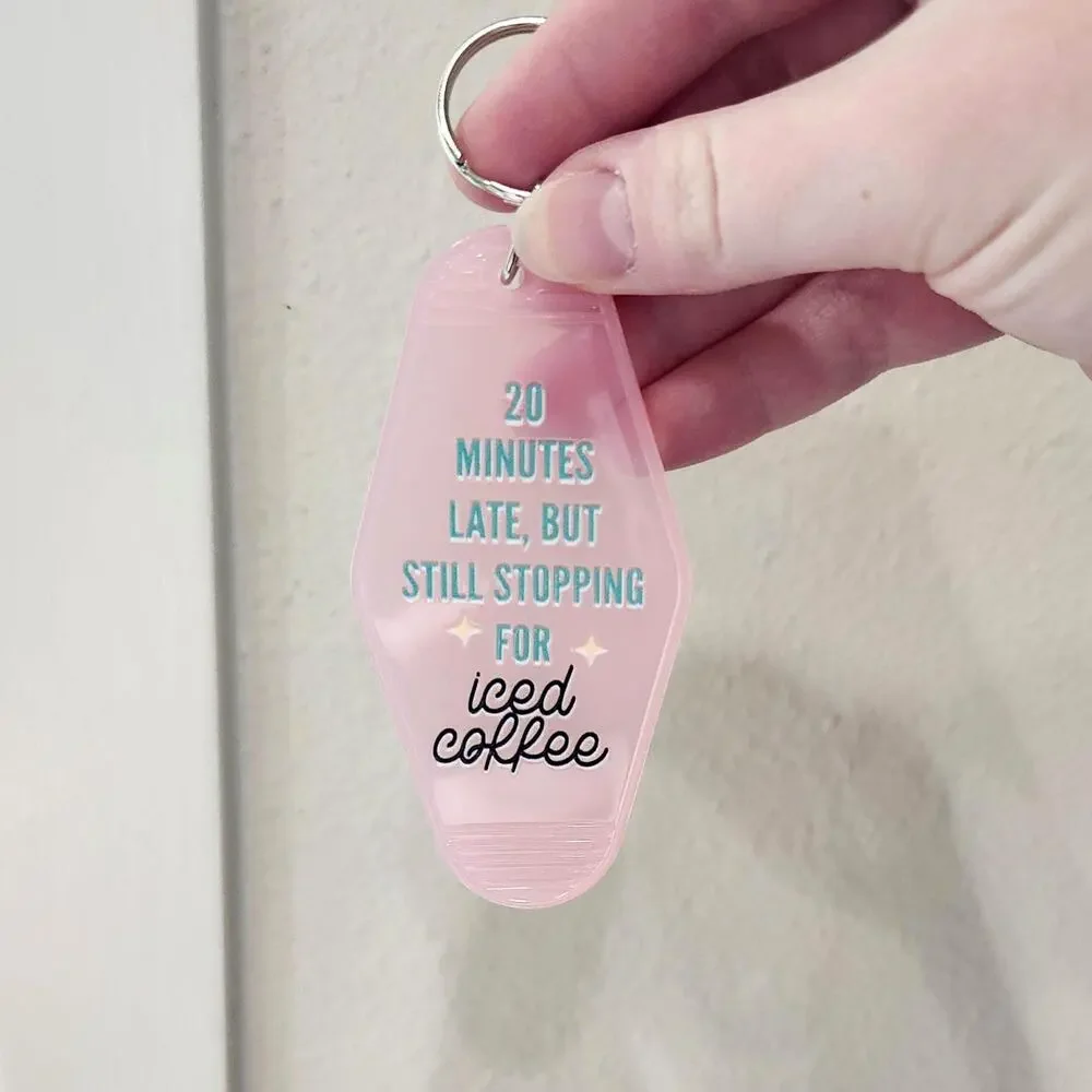 Custom Motel Keychains Car Accessories Customizable Gift Travel Summer Road Trip